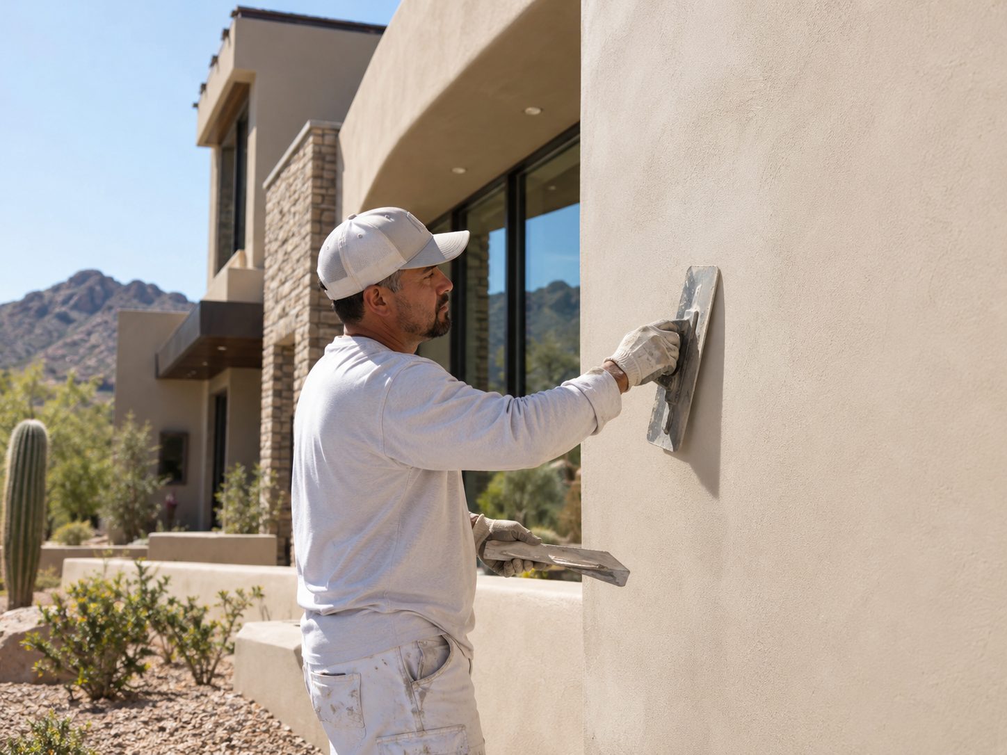 Traditional Three-Coat Stucco